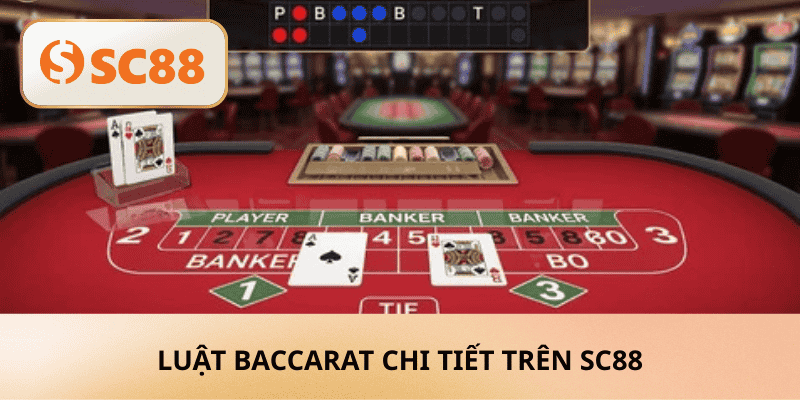 Luật Baccarat chi tiết trên SC88